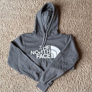 The North Face Charcoal Gray Logo Hoodie